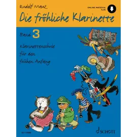 Сборник песен Schott Music Die Fröhliche Klarinette 3