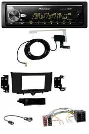 Pioneer Bluetooth DAB USB MP3 Autoradio für Smart ForTwo (2010-2015)