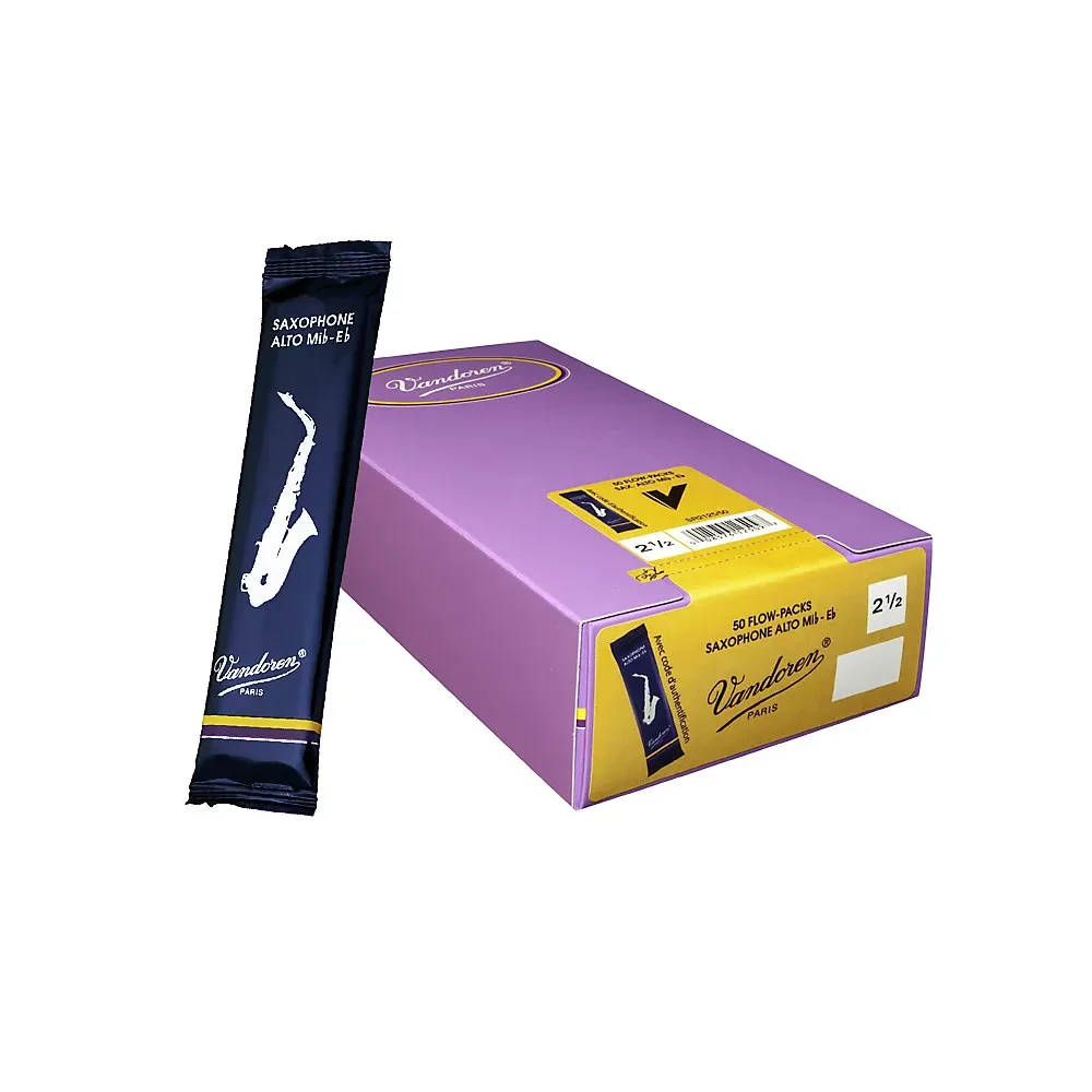 Трости для альт-саксофона Vandoren Traditional сила 3 (50 шт.)