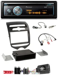 Автомагнитола для Hyundai ix20 (с 2010) Pioneer DAB USB CD Bluetooth с поддержкой управления на руле