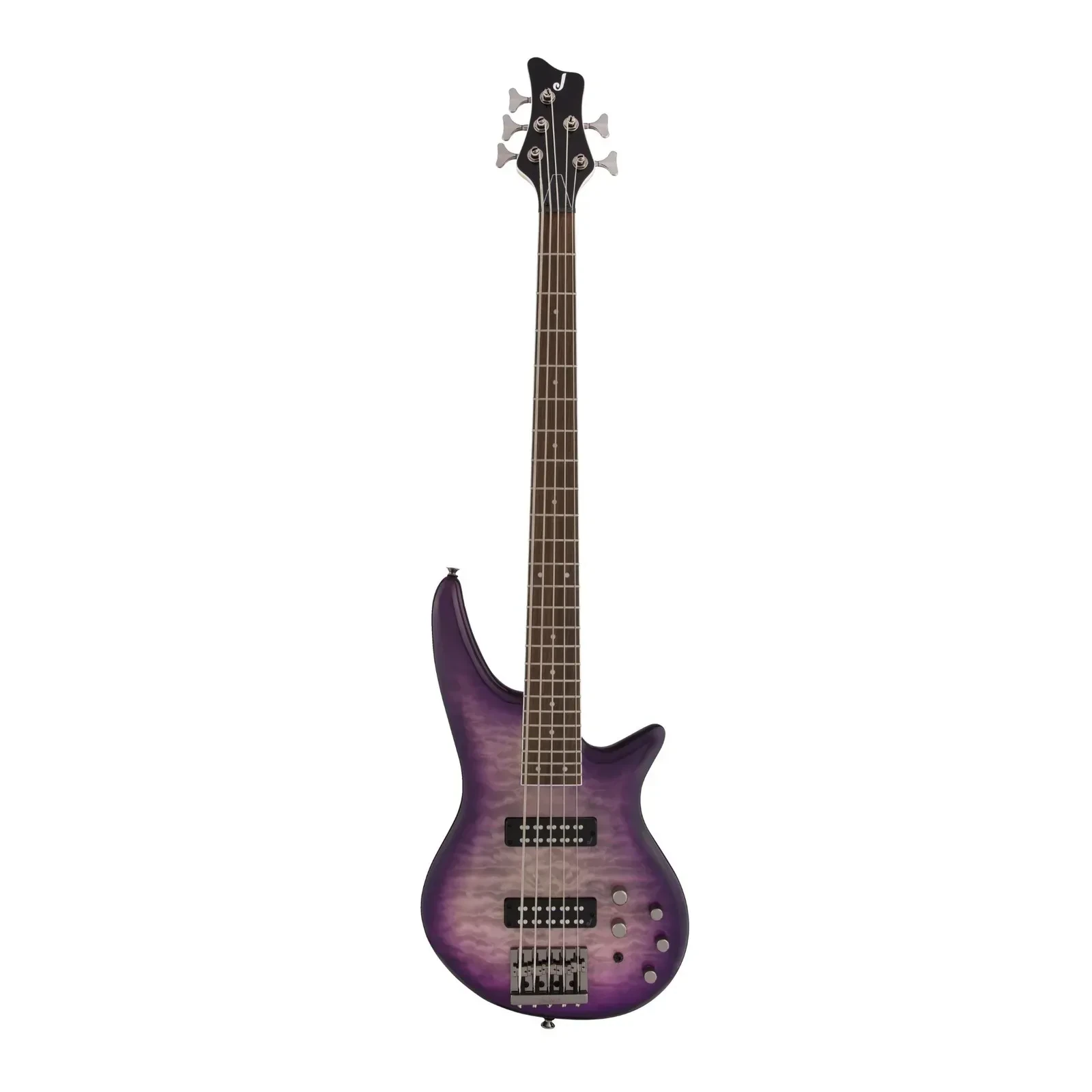 Jackson JS Series Spectra Bass JS3QV 5 String Electric Guitar Purple Phaze