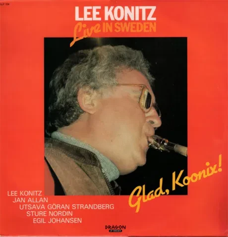 LEE KONITZ - Glad, Koonix! (Lee Konitz Live In Sweden) (LP , Used)