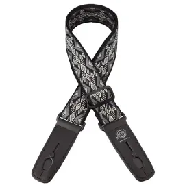 Ремень для гитары Lock-It Straps LIS-070-CC Retro Series Carbon Canyon