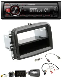Автомагнитола Pioneer 1 DIN DAB USB для Fiat 500L (с 2012)