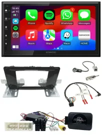 Kenwood Lenkrad USB DAB 2DIN Bluetooth Autoradio für Hyundai H 350 ab 2016