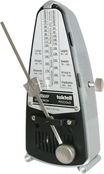 Метроном механический WITTNER 838 Taktell Piccolo (silver-coloured)
