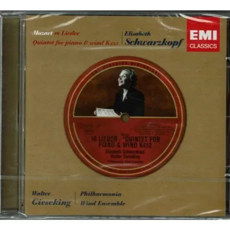 ELISABETH SCHWARZKOPF - Mozart: Lieder (CD)