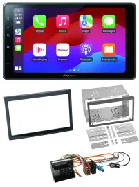 Автомагнитола Pioneer 2DIN Bluetooth USB MP3 DAB для Peugeot 207/307/Expert/Partner