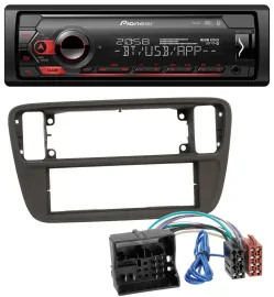 Pioneer MP3 USB DAB Bluetooth Autoradio für Seat Mii (ab 2011)