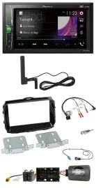 Pioneer MP3 DAB Lenkrad 2DIN Bluetooth Autoradio für Alfa Giulietta 2014-2021 pi