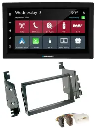 Автомагнитола Blaupunkt 2DIN, DAB, Bluetooth, USB, MP3 для Hyundai Azera (Japan/USA Grand)