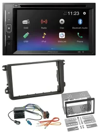 Pioneer Bluetooth MP3 USB 2DIN DAB DVD Autoradio für VW Caddy Golf 5 6 Jetta ab
