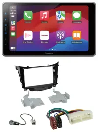 Pioneer MP3 USB DAB Bluetooth 2DIN Autoradio für Hyundai I30 (ab 2017)