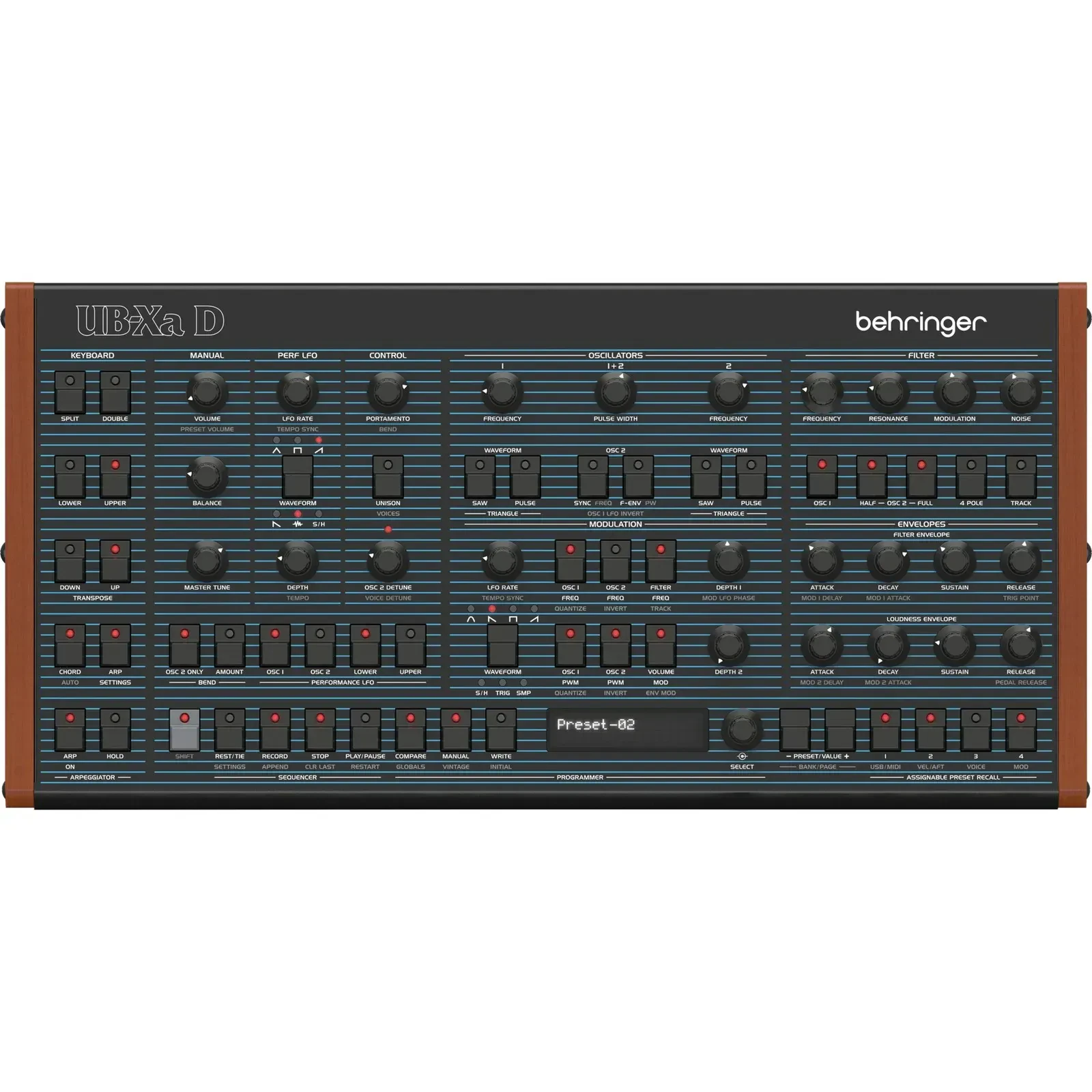 Аналоговый студийный синтезатор Behringer UB-Xa D