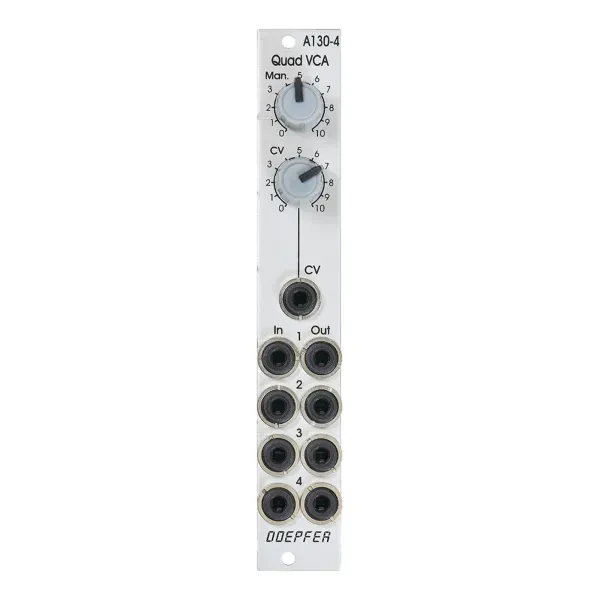Модульный студийный синтезатор Doepfer A-130-4 Quad VCA