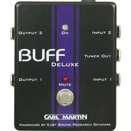 Педаль эффектов для электрогитары Carl Martin Buff Deluxe Boost Guitar Effects Pedal