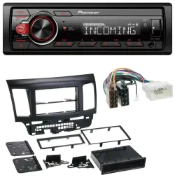 Pioneer Bluetooth USB DAB MP3 Autoradio für Mitsubishi Evo Lancer (ab 2008)