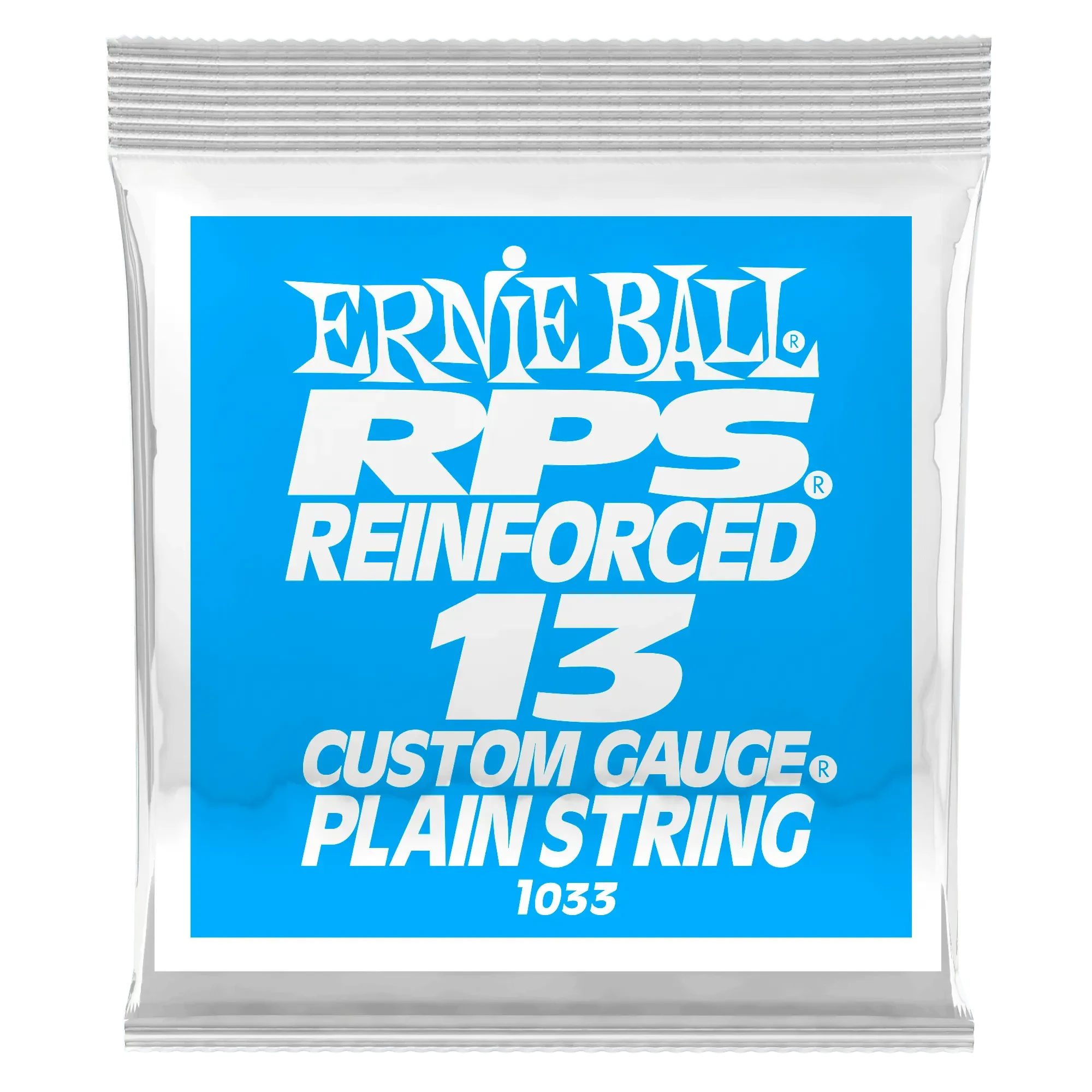 Струна для акустической и электрогитары Ernie Ball P01033, сталь, калибр 13