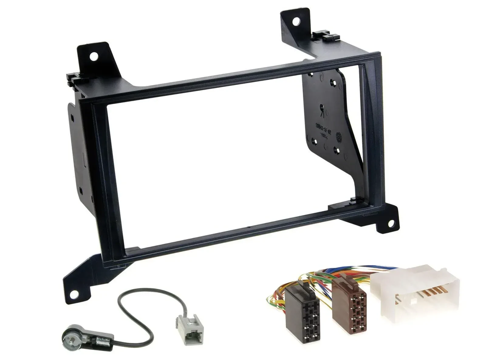 Einbauset Doppel DIN Autoradio für Hyundai Santa Fe CM 09-12