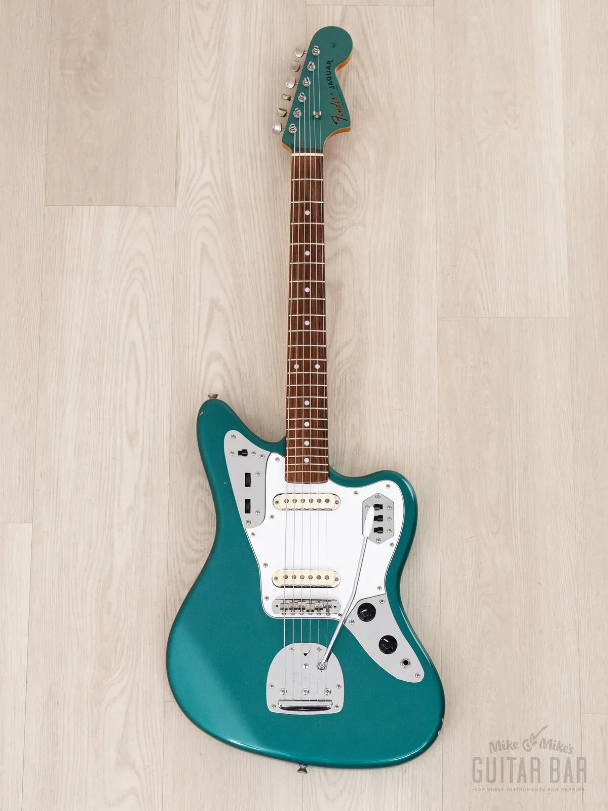 Электрогитара Fender Jaguar 1962 Vintage Reissue JG66-85 SS Ocean Turquoise w/gigbag Japan 1999