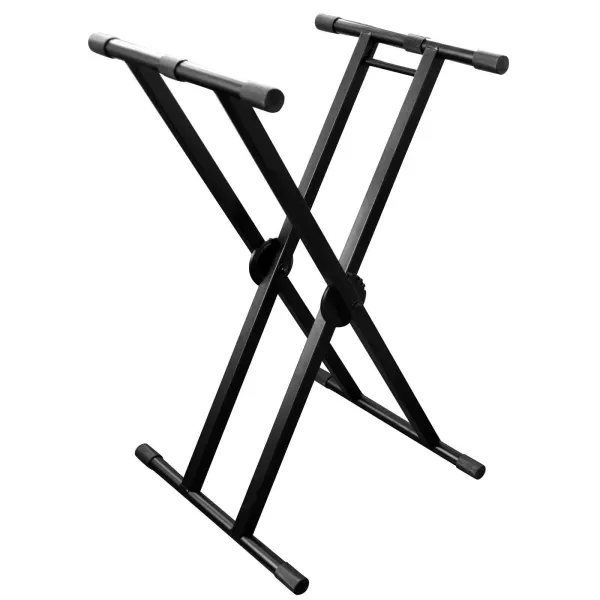 ProX X-KSD200 Double X-Style DJ Coffin Keyboard Stand with Ergo Easy Lock idjnow