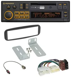 Pioneer DAB MP3 USB Bluetooth Autoradio für Renault Clio (2012-2017)