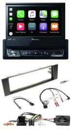 Pioneer DVD Bluetooth DAB USB Lenkrad Autoradio für Audi A3 (2003-2006)