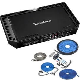 Rockford Fosgate T1000-4AD | Class AD 4-Channel Amplifier with Amp Kit