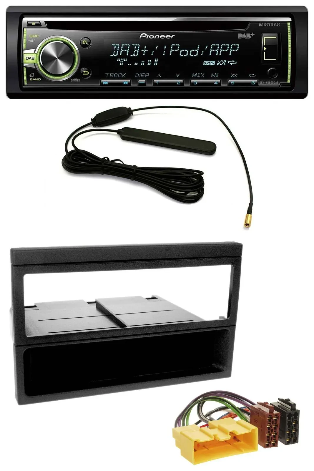 Pioneer MP3 USB CD DAB AUX Autoradio für Mazda MX-5, 626F, 323L, 323K