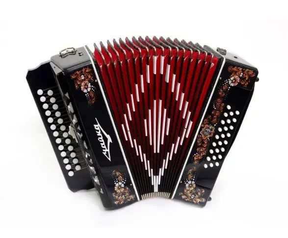 Гармонь Шуйская гармонь "Чайка 314" S5XLY-A-BK 25х25-III-2