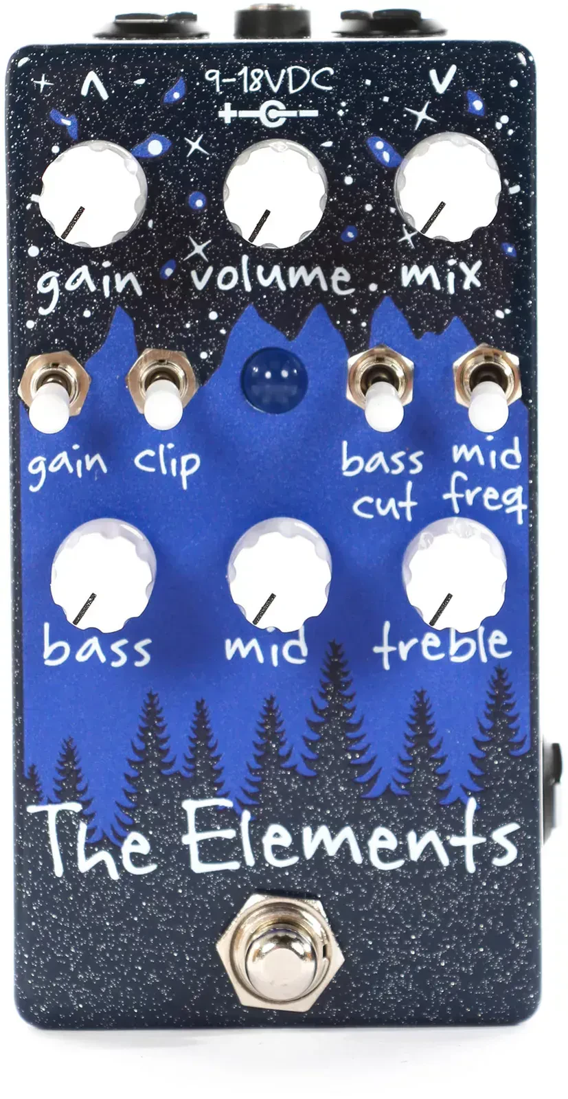 Педаль эффектов для электрогитары Dr. Scientist The Elements Distortion Fuzz