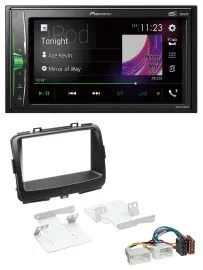 Pioneer 2DIN MP3 DAB USB Bluetooth Autoradio für Kia Carens 4 RP ab 2013