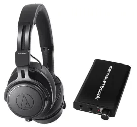 Наушники мониторные Audio-Technica ATH-M60X (набор) с усилителем для наушников