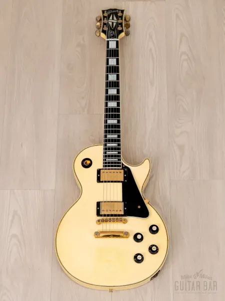 Электрогитара Gibson Custom Shop Historic 1968 Les Paul Custom HH Alpine White w/case USA 1998