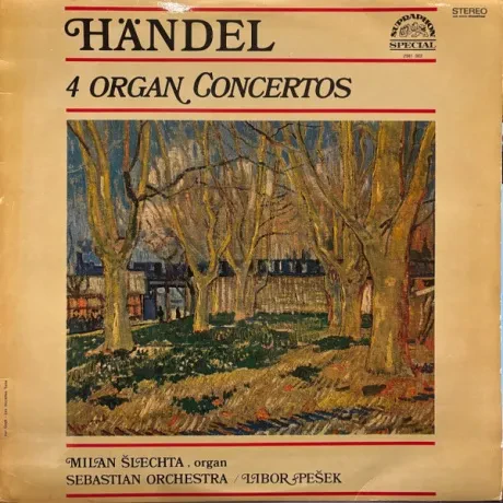 Виниловая пластинка Milan Šlechta – 4 Organ Concertos Б/У