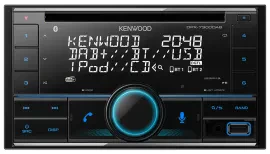 Автомагнитола Kenwood DPX-7300DAB 2-DIN, CD/MP3, DAB, Bluetooth, USB, iPod, AUX