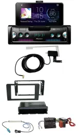 Автомагнитола для Audi A3 8P (2006–2012) Pioneer DAB, Bluetooth, MP3, USB
