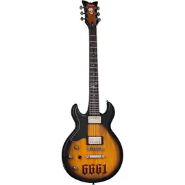 Электрогитара Schecter Zacky Vengeance S-1 6661 Left-Hand Aged Natural Satin Black Burst