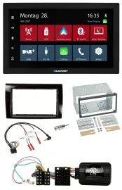 Автомагнитола Blaupunkt 2DIN Bluetooth, USB для Fiat Bravo 2007–2014