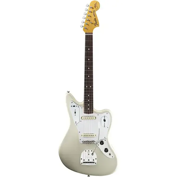 Электрогитара Fender Johnny Marr Jaguar Rosewood FB Olympic White