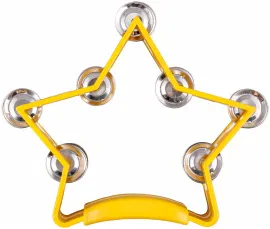 Тамбурин EASTTOP DF104 YELLOW без мембраны, желтый