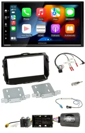 Kenwood DAB USB Bluetooth 2DIN Lenkrad Autoradio für Alfa Giulietta 2014-2021 pi