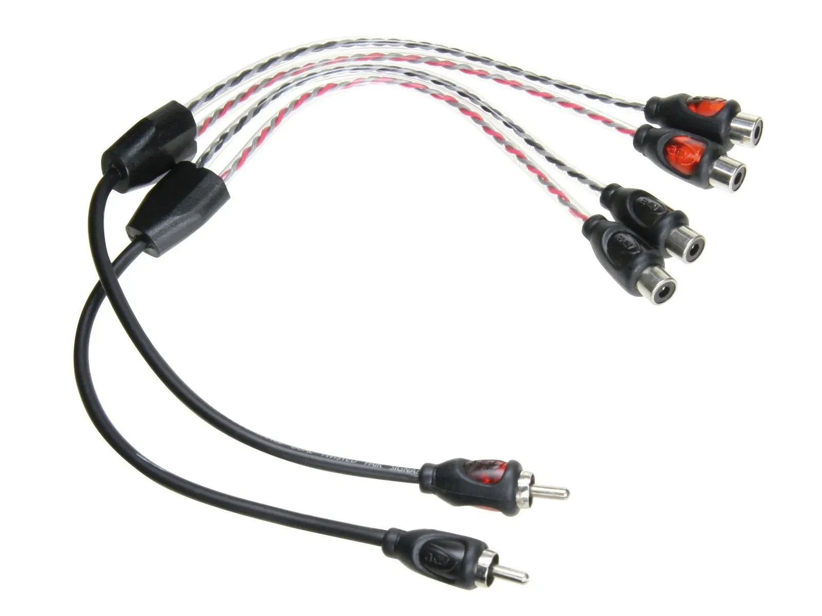 Кабель-переходник RCA Y ACV 30.4980-201 2x RCA (папа) → 1x RCA (мама), 0.2 м