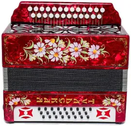 ТУЛЬСКАЯ ГАРМОНЬ Г-21 RD - Гармонь 3-голосная