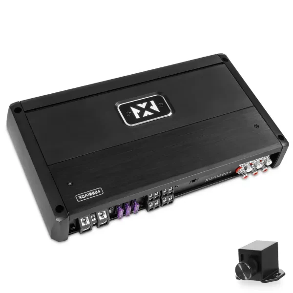 NVX XQA10004 1000W RMS X-Series SQ Class D 4-Channel Amplifier