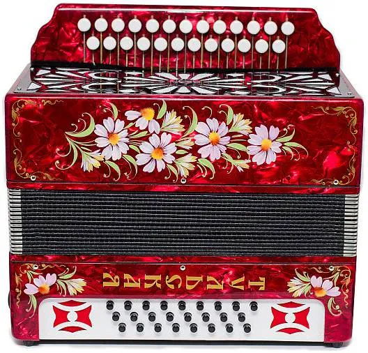 ТУЛЬСКАЯ ГАРМОНЬ Г-21 RD - Гармонь 3-голосная