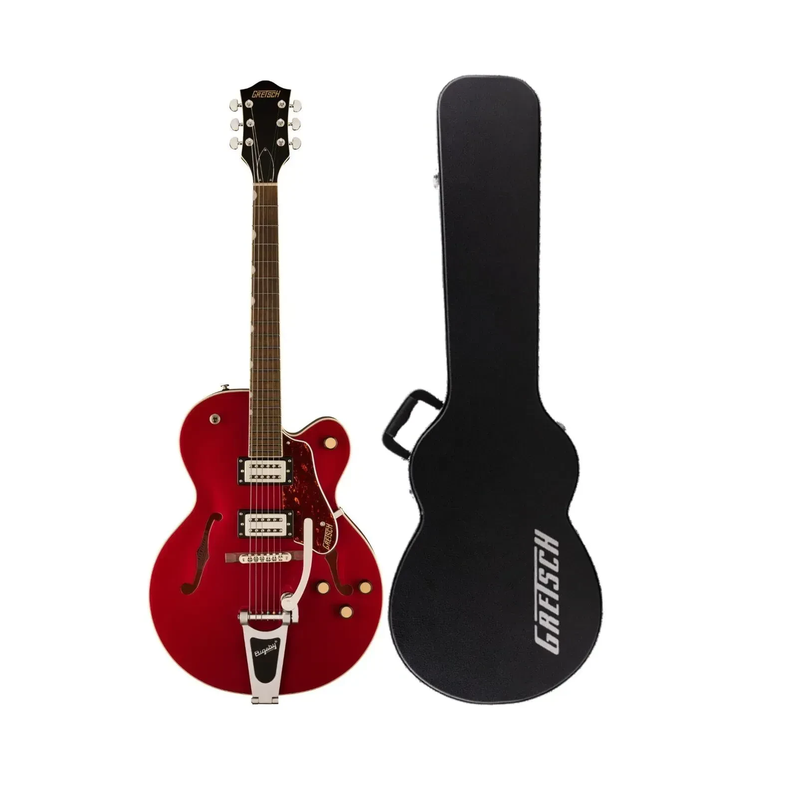 Электрогитара Gretsch G2420T Streamliner 6-струнная, красная, с жестким кейсом