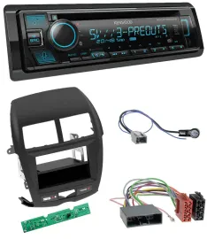 Kenwood Bluetooth USB CD MP3 DAB Autoradio für Mitsubishi ASX (2010-2014)