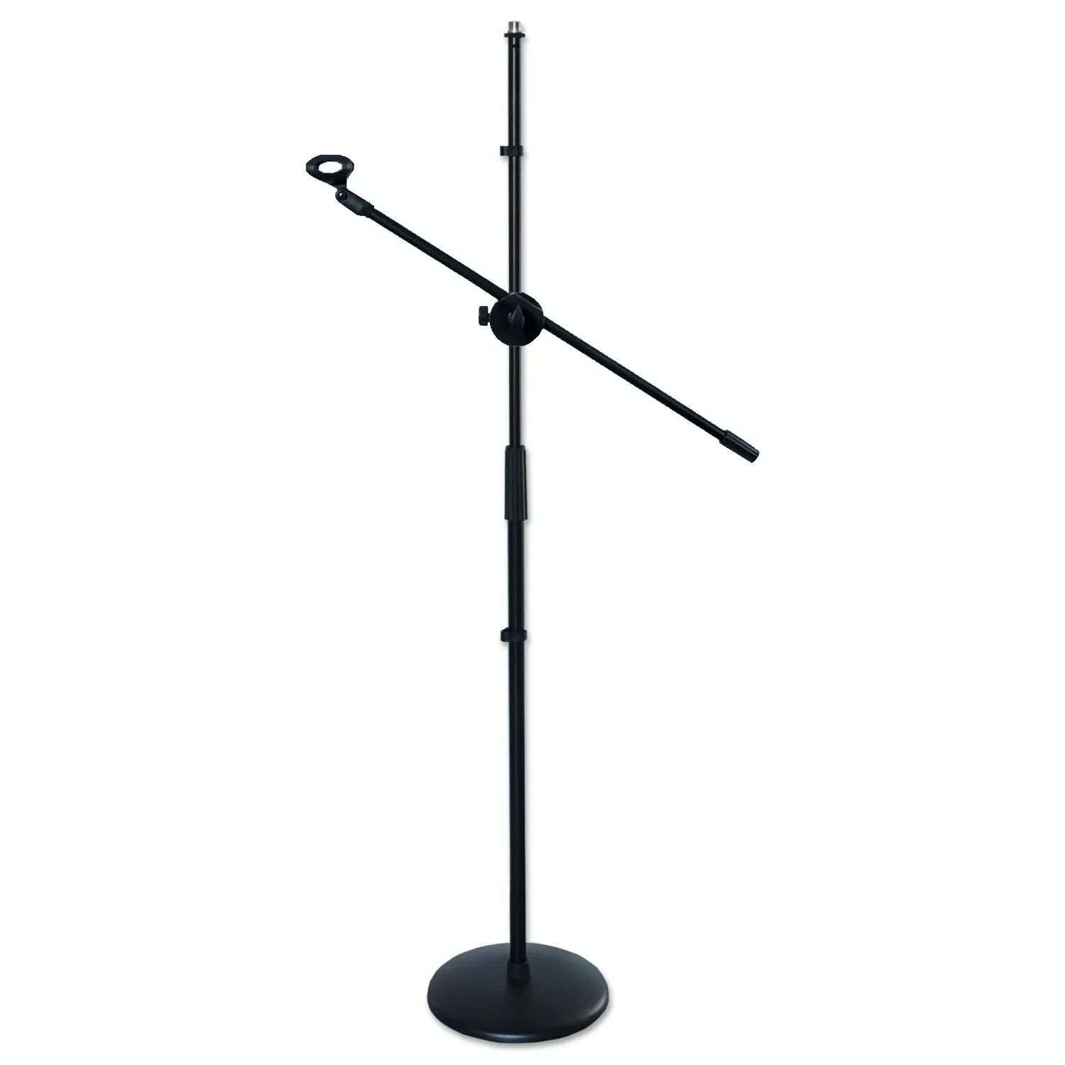 Микрофонная стойка keepdrum MS015 прямая, с микрофонным журавлем