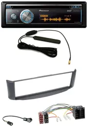 Pioneer CD USB Bluetooth DAB MP3 Autoradio für Smart ForTwo 450 grau ohne Metall